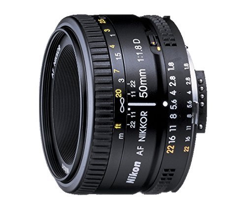 Nikon AF FX NIKKOR 50mm f/1.8D Lens for Nikon DSLR ...