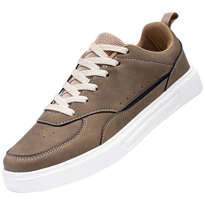 Fashion Sneakers for Men Comfortable Lightweight Casual Walking Shoes Lace Up Tennis Shoes2