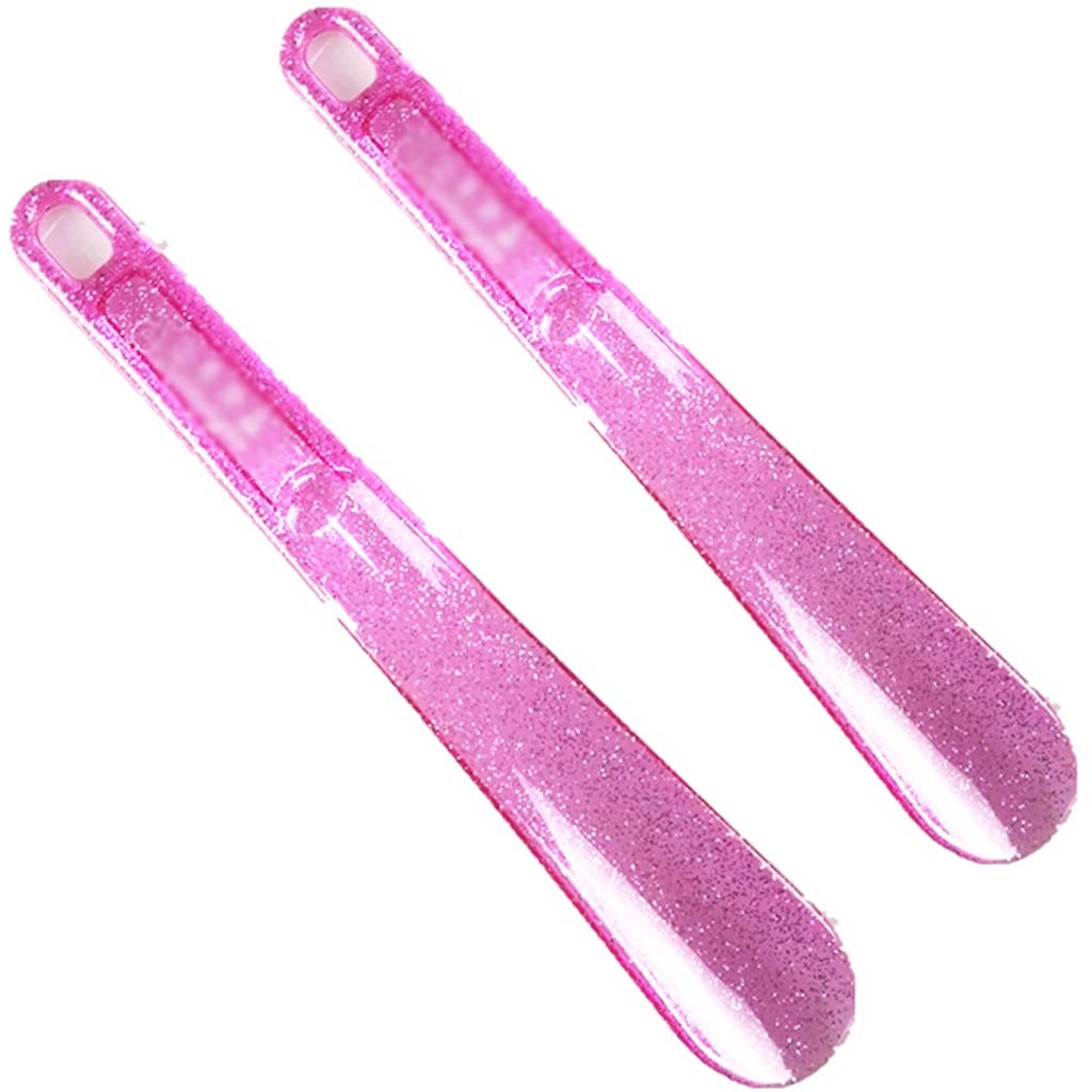 Calzador para mujer, para hotel, hogar, calzador, portador de zapatos de material duradero, diseño de agujero fácil de colgar cucharas para zapatos