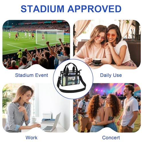 Bolsa transparente XCU para eventos de estadio miniatura 7