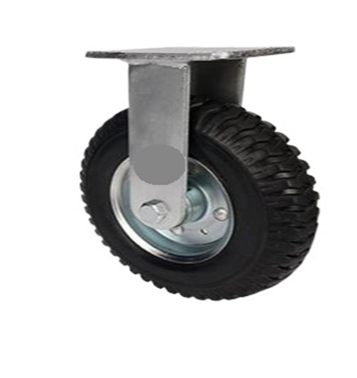 Roue en caoutchouc gonflable 8 pouces 8-inch-A-Fixed pour charge lourde
