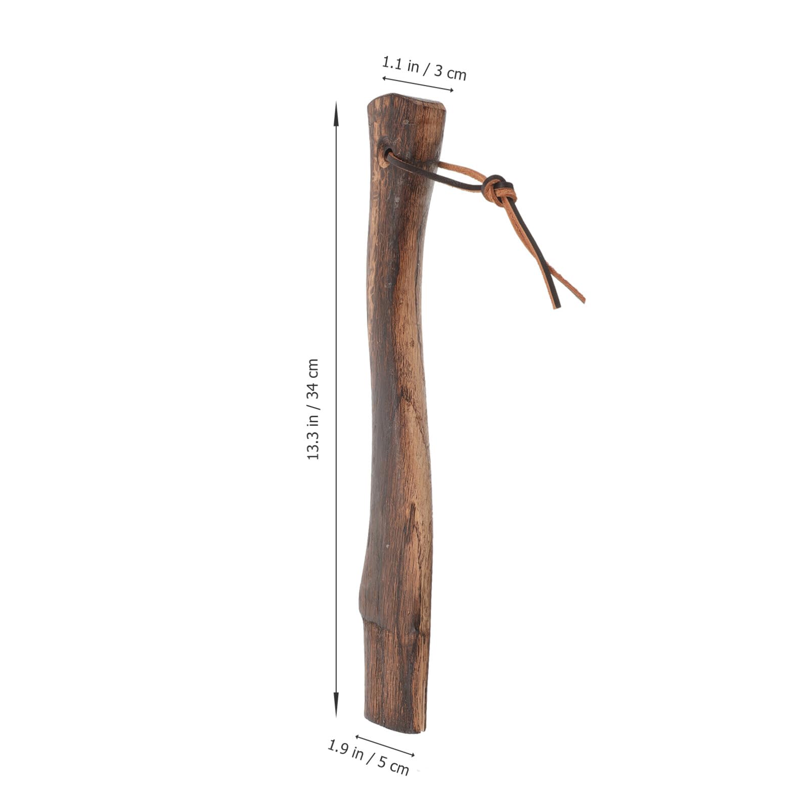 Happyyami Maniglia Legno Per Sostituzione Pratica e Resistente Design Ergonomico Compatibile Con Asce Miniature Per Giardinaggio e Spaccalegna