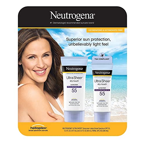 Neutrogena Ultra Sheer SPF 55 fini invisible et toucher sec anti brillance