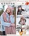 Winuesa Mütze, Schal & Handschuh-Sets für Damen, Beanie Mütze Damen Winter mit Bommel Fleece Gefütterte, Touchscreen Handschuhe Schal Mütze Damen 3 in 1 Geschenk Set(Schwarz)