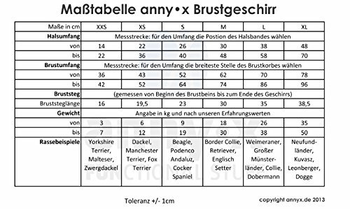 Hunde Brustgeschirr Fun (M, schwarz/schwarz)