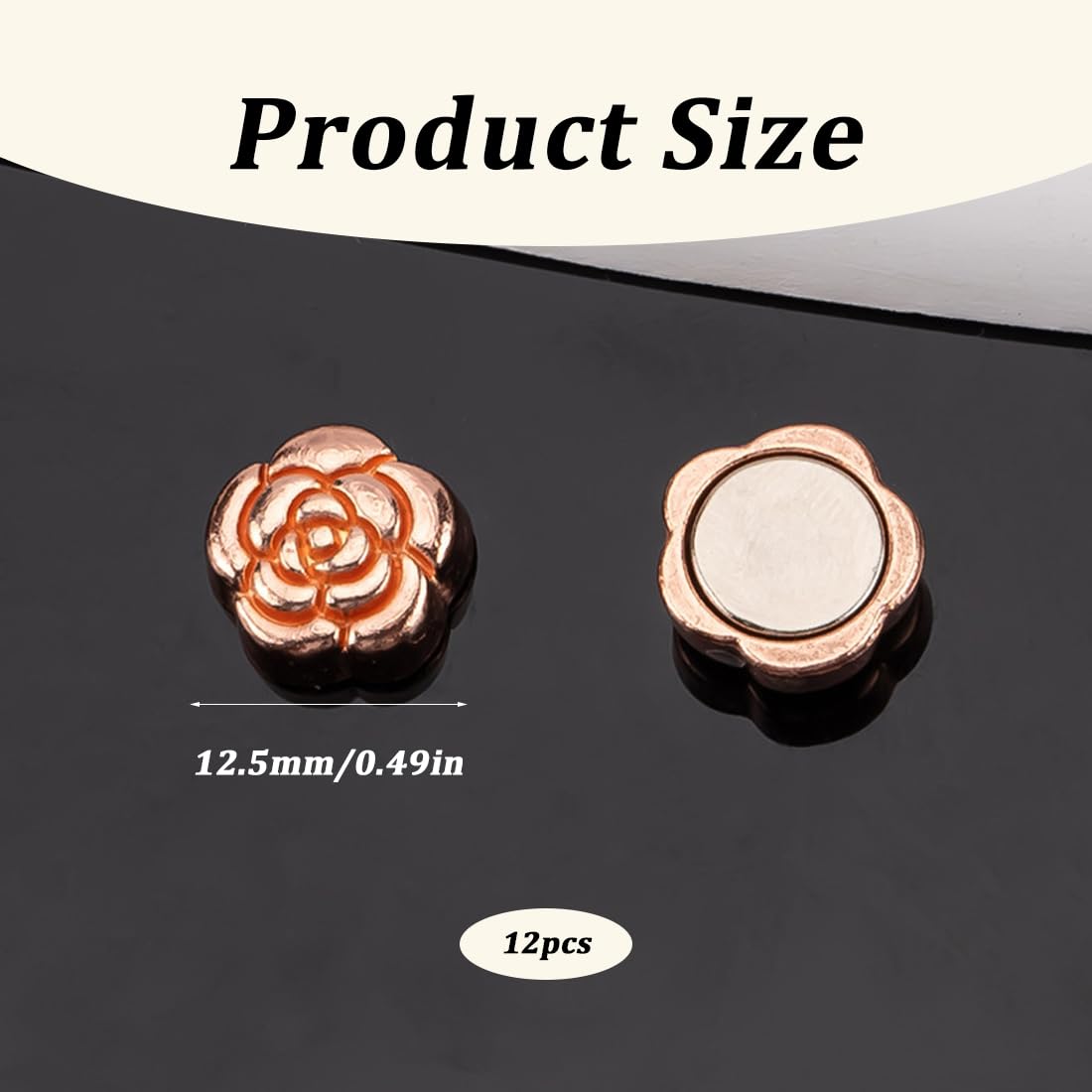 8 Pezzi Spille Magnetiche Hijab, 1,4 cm Multiuso Clip Magnetica per Sciarpa Magneti per Hijab Senza Intoppi Chiusura Magnetica per Sciarpa Spilla Senza Spilla per Donne Vestiti (Colore K