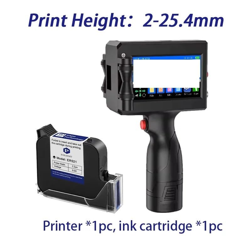 Imprimante portable jet d'encre pour marquer logo et date sans bavure - 4