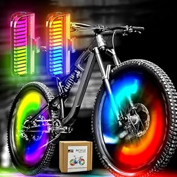 rechargeable bike wheel lights