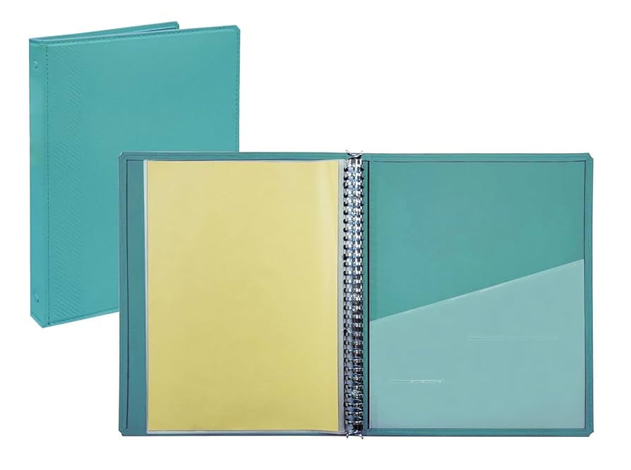 マガジンクリアファイル30穴リング式 9冊 ポケットファイル付（約200枚） 雑誌切り抜き 保存収納 マガジンファイル A4変形ワイド 30穴