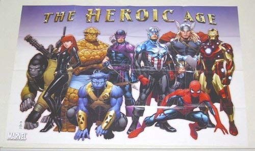 Amazon.co.jp: The Heroic Age 36 by 24インチMarvel Universe comic