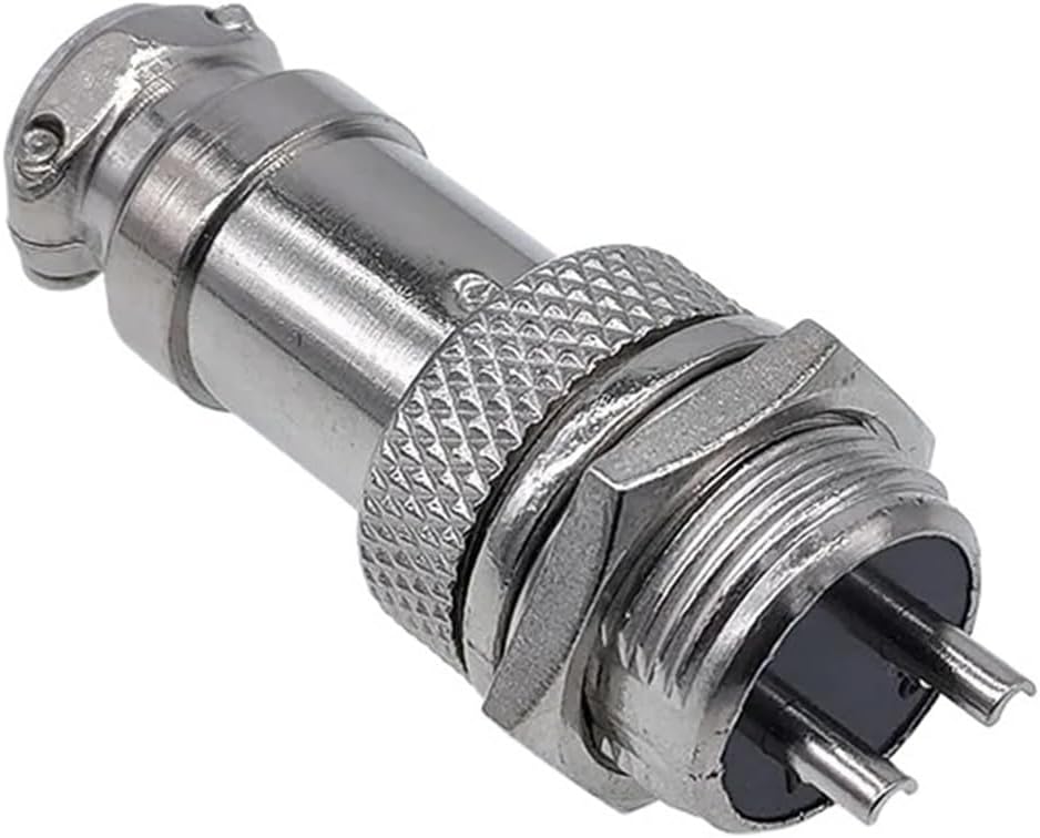 5/8 inch GX16 *10 circular connector 2 pins 3 pins 4 pins 5 pins 6 pins 7 pins 8 pins 9 pins 10 pins male and female diameter 16 mm L73 RS765 DF16 M16(2Pin10PCS)