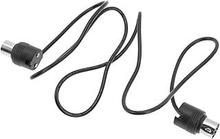 VICASKY Sound Card Transmission Accessories 5 Pin Midi Cable Portable Audio Cable Midi Extension Cable Electric Guitar Leads 5 Pin Din Midi Cable Right Angle Keyboard Plastic Synthesizer