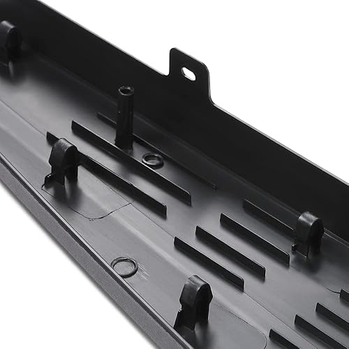 Miniatura 33 de CHEDA Tapa protectora para moldura de portón trasero, compatible con Ford F150 2009-2014, alerón de moldeo trasero de camión de plástico ABS negro