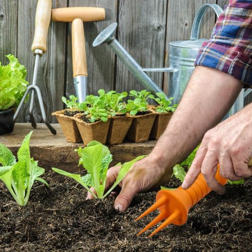Manual Aerator Cultivator para Jardín y Suelo miniatura 5