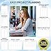 Business Planner Undated for Entrepreneurs! Focus Project Notebook for Productivity! Daily Weekly Self Organizer Planner / Win the Day! Beat Procrastination! Ifocus - A5 work planner