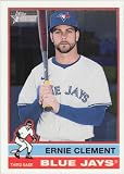 2025 TOPPS HERITAGE HIGH NUMBERS CHROME #668 ERNIE CLEMENT TORONTO BLUE JAYS BASEBALL OFFICIAL TRADING CARD OF MLB