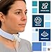 EZGOODZ Blue Tracheostomy Tube Holder, Medium. One-Piece Adjustable Trach Collar. Moisture-Wicking Foam Padded Trach Ties with Hook Tabs. Tracheostomy Supplies for Health Care