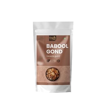 Organic Spree Babool Gond 200grams 7.05oz | Acacia gum | Kikar Gond | Pure and Natural Gum