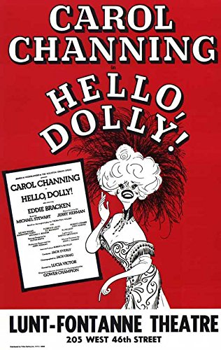 Amazon.com: Hello Dolly (Broadway) Poster Movie (27 x 40 Inches