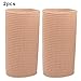 Ankle Protection Gel Sleeve Socks for Ice Hockey Skating Roller Skates Figure Skates Ski Boots Hiking Boots with Anti Friction Chafing Relief Support Black Beige（Skin Color 2PCS）