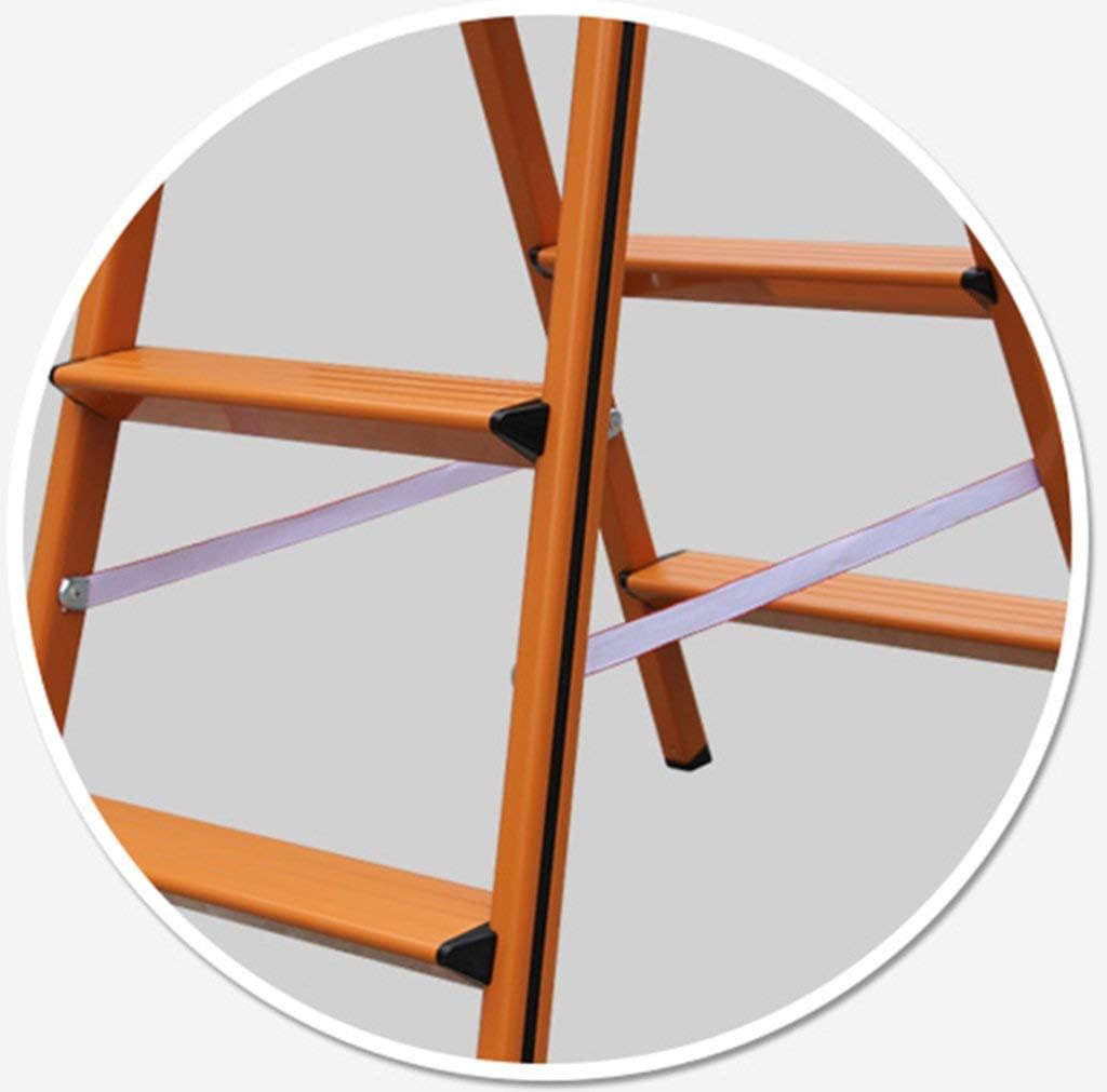 Portable Folding Aluminum Step Stool with Multifunctional Design for Home Use