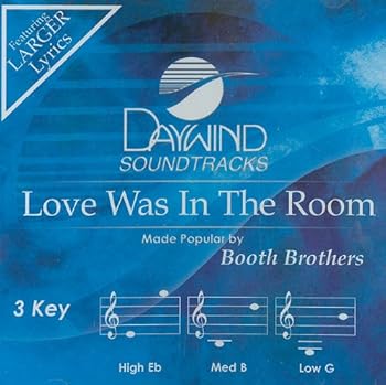 Audio CD Love Was In The Room [Accompaniment/Performance Track] Book