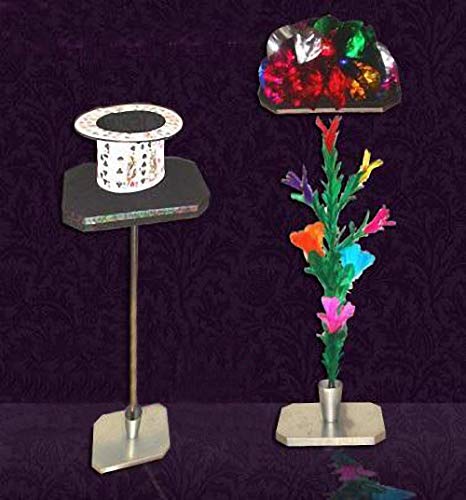 Table à fleurs en plumes et fleur en Mylar pour sublimer un coin vide