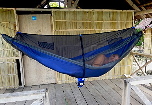 Hammock Bliss Net Cocoon Ultralight -The Ultimate Lightweight Hammock Bug Net Canopy For Your Camping Hammock With Insect Proof No See Um Mesh – Make Hammock Camping A Bug Free Experience #TOP4