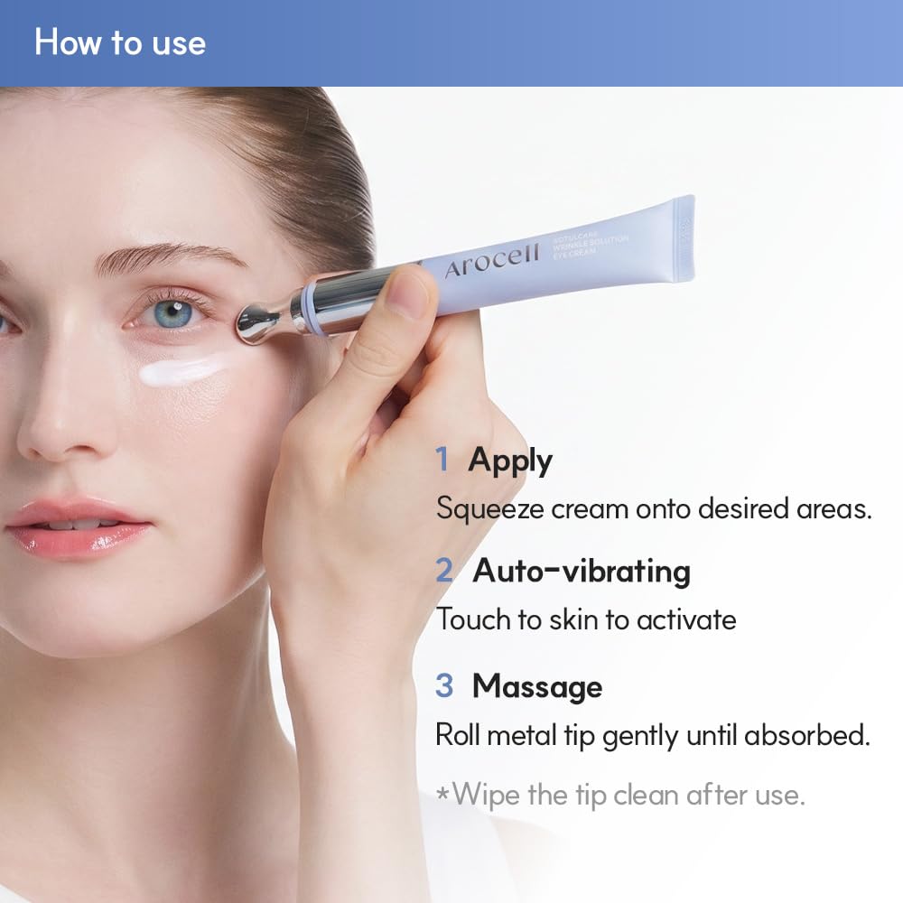 AROCELL Botulcare Vibrating Eye Cream with Collagen & Galvanic Care