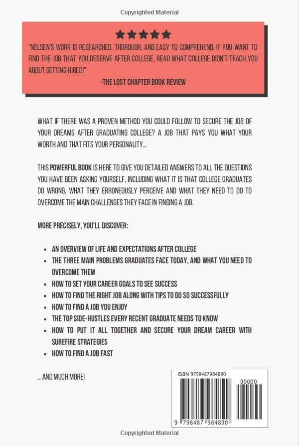 What College Didn't Teach You About Getting Hired: The Ultimate Guide to Finding the Right Job Fresh Out of College (Financial Independence) - Image 2