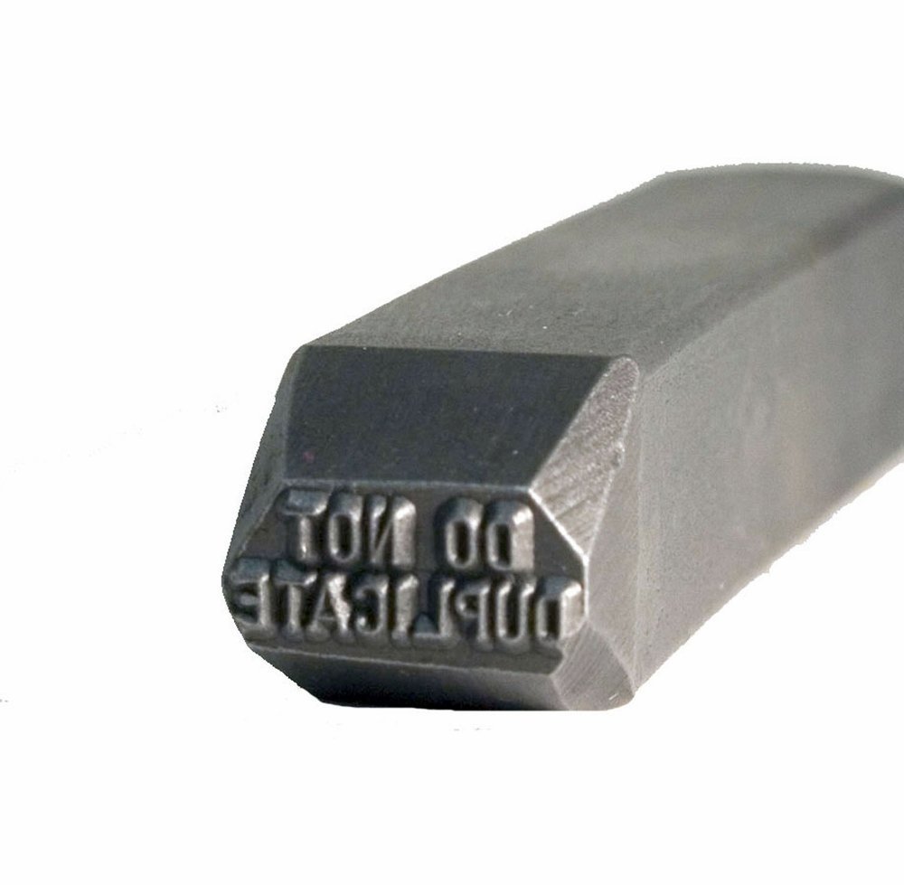 C.H. HANSON Hand Stamp 1/16 Char Reads