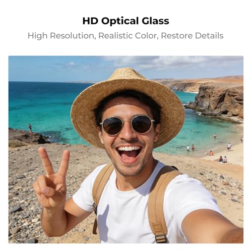 Image of K&F CONCEPT Snap On CPL Filter Compatible with DJI Osmo Action 6, Circular Polarizers Filters, HD Optical Glass with Multi-Coated Anti-Glare Reduce Reflections Action Camera Accessories