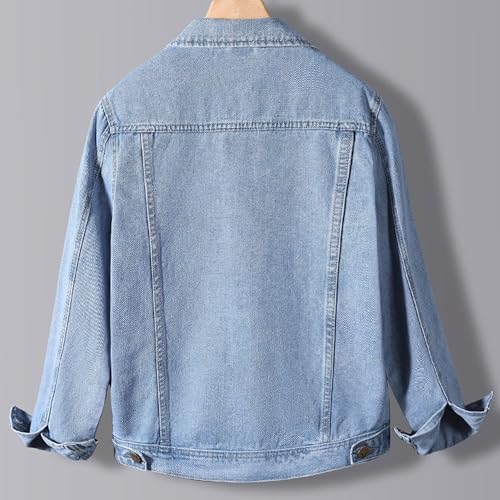 Chaqueta de mezclilla para hombre estilo tractor vintage miniatura 4