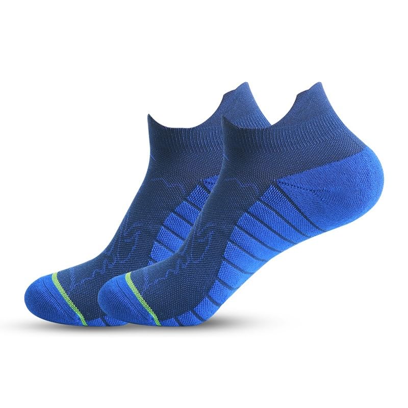 Chaussettes de course de marathon anti ampoules avec semelle épaisse - 6