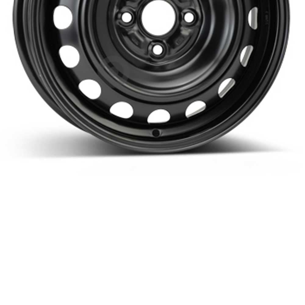 4x Alcar Stahlfelgen 4-7615 5.0Jx15 ET39 4x100 kompatibel mit Toyota Yaris