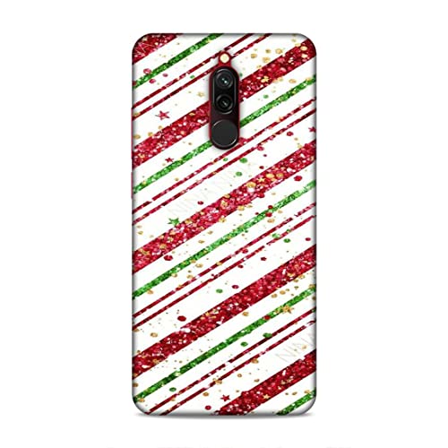 Image of Printed Mobile Back Hard Case Cover for Xiaomi Redmi 8 | Glitter, Christmas, Stars, Shine A-2194