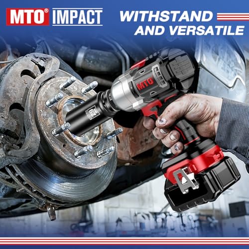 Image of MTO 1 /2 inch Drive 29mm Deep Impact Socket, 6-Point Metric Socket for Automotive Maintaince, CR-V Steel Meets ANSI Standards