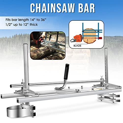Nejoney 36-Inch Portable Chainsaw Mill