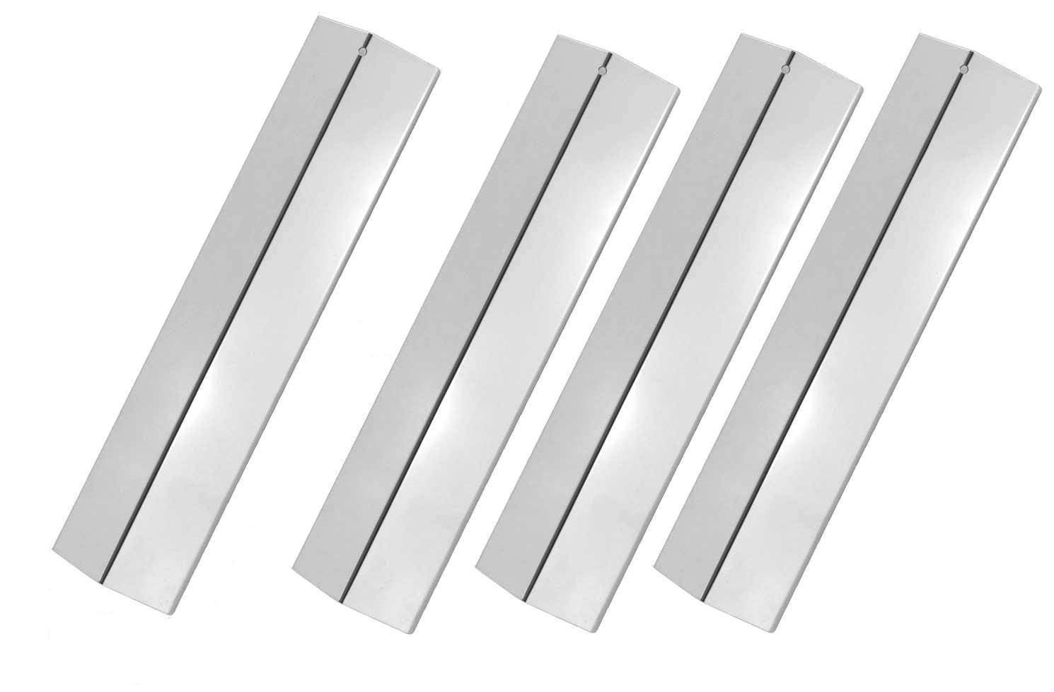 4-pak wymiennych płyt grzewczych ze stali nierdzewnej do modeli grilla gazowego Amana AM26LP, AM27LP, AM30LP-P, AM33LP-P i Surefire SF278LP, SF308LP