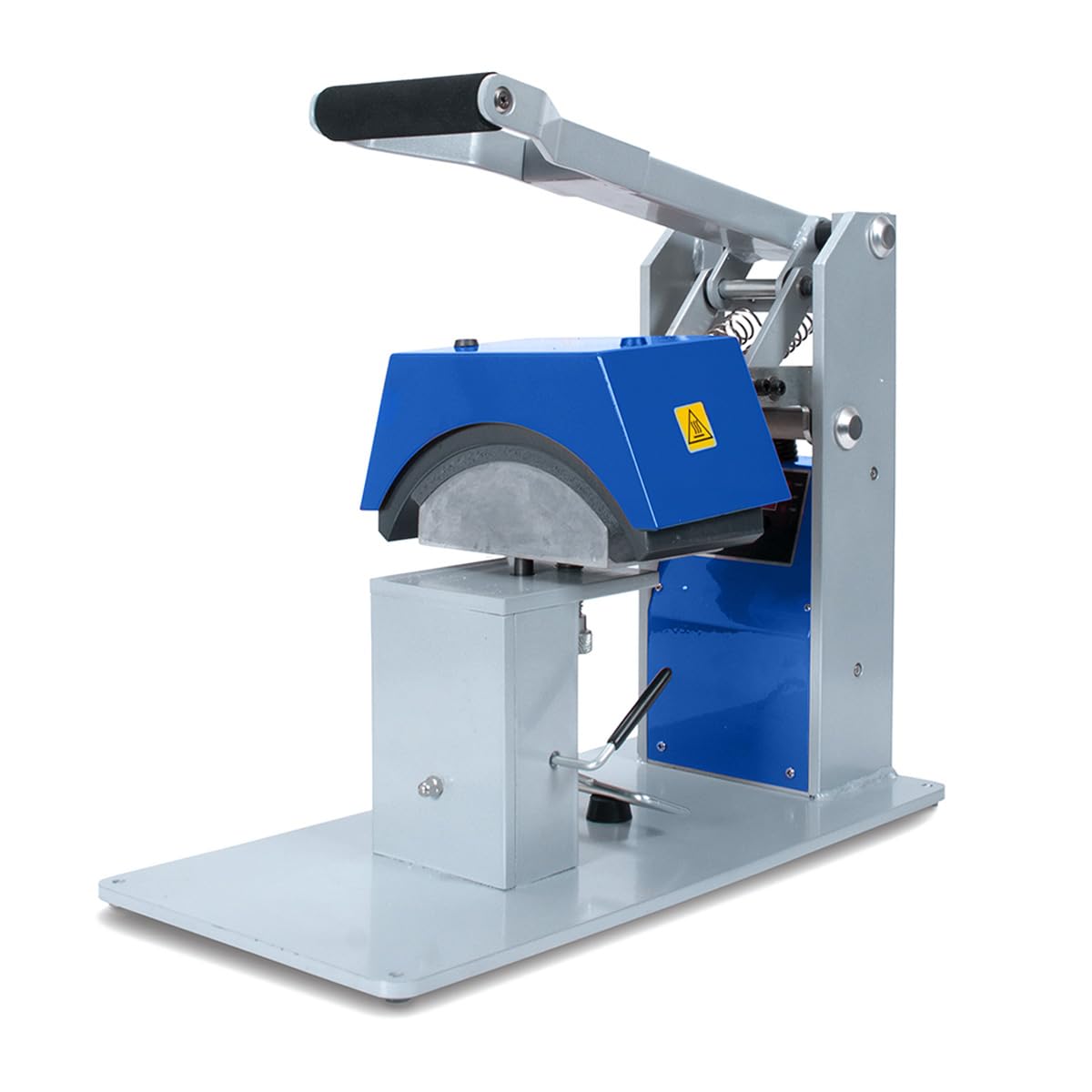 HTVFast Digital Cap Hat Heat Press Blue – Commercial Grade, Digital Controls, Non-Stick Platen, for Caps, Hats, and Headwear