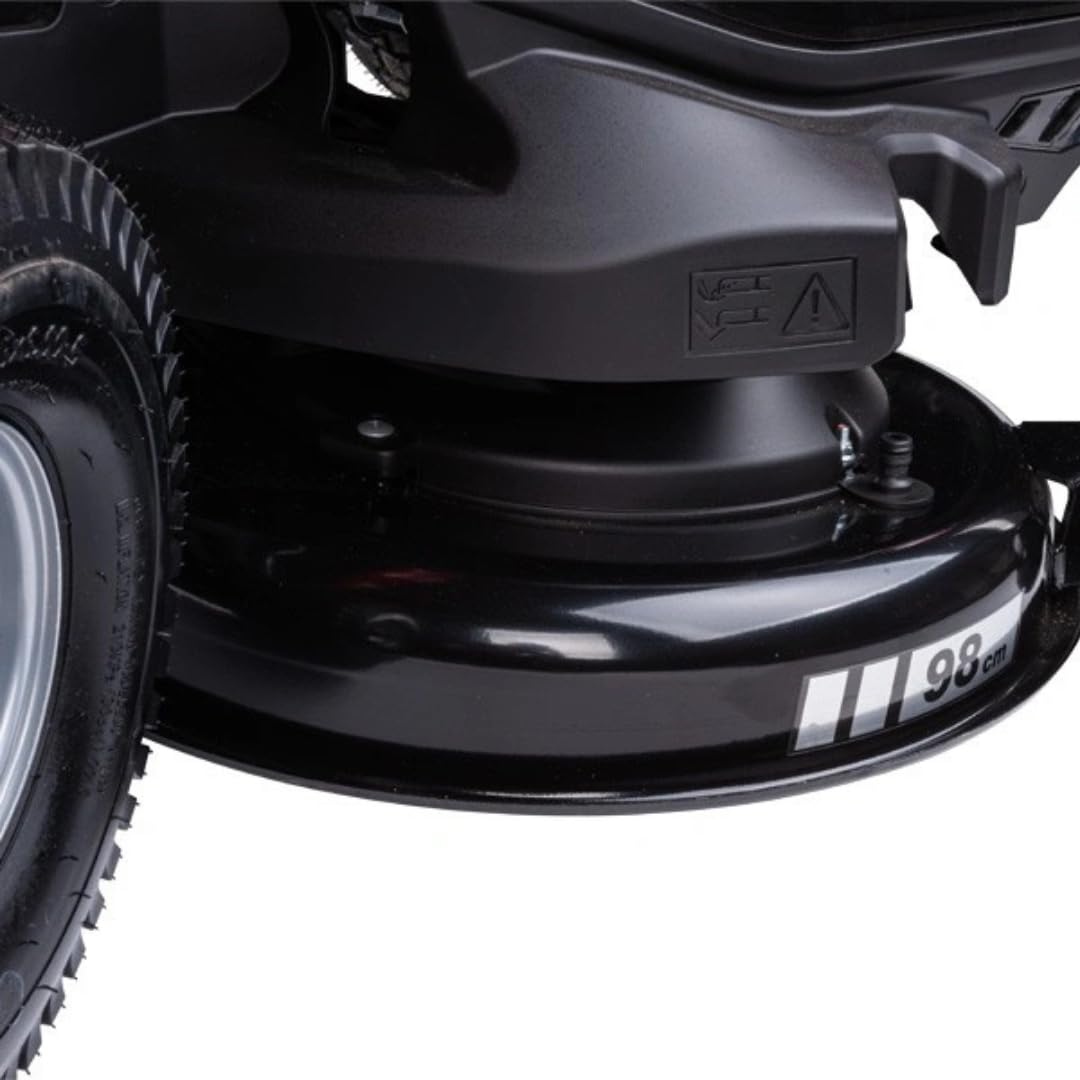 Mountfield LT 98 SD traktor trawnikowy z silnikiem 7,5 kW i szerokością cięcia 98 cm, z bocznym wyrzutem, 7-stopniowa regulacja wysokości koszenia i 5-biegowa przekładnia, idealna do dużego ogrodu