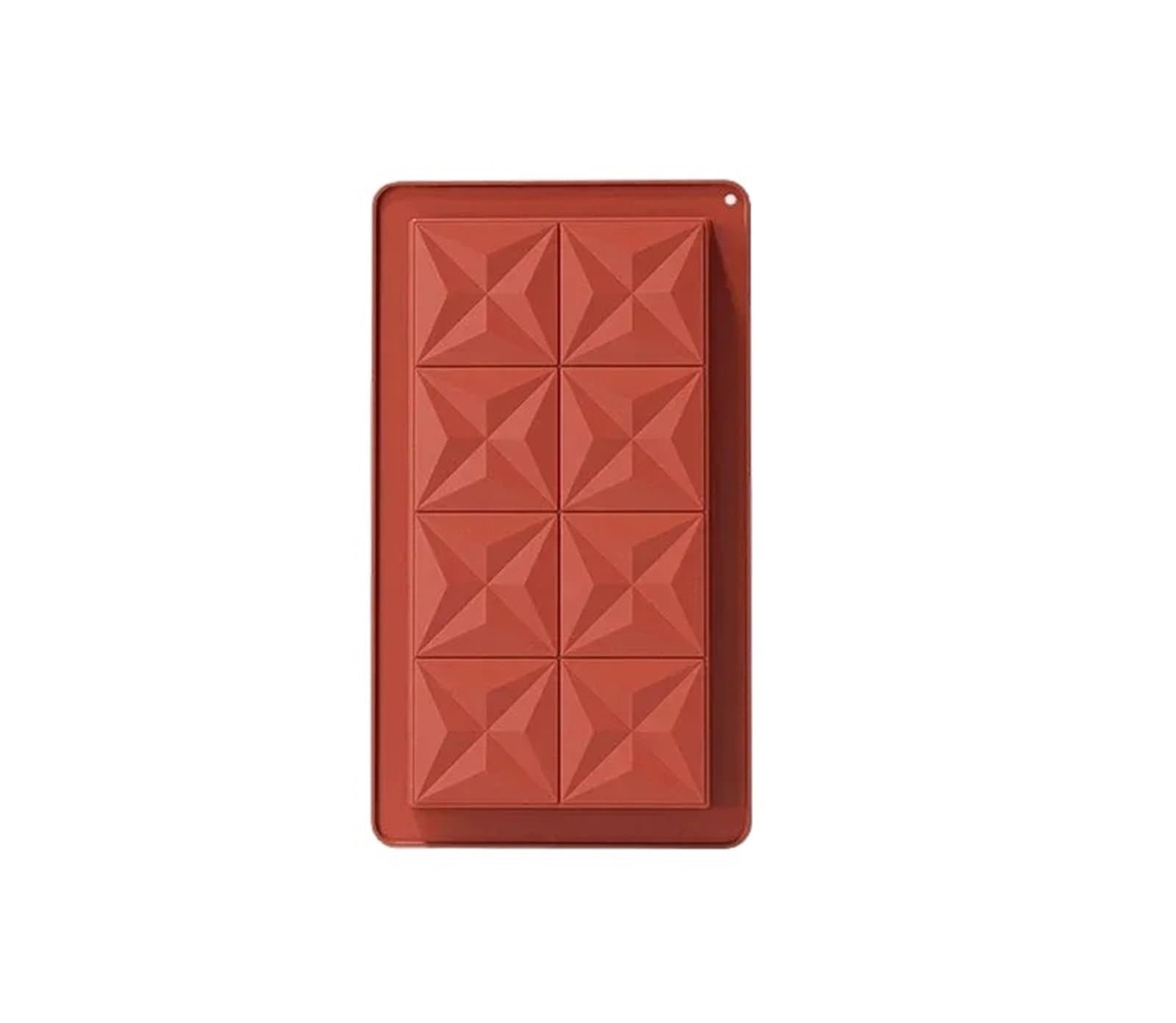 4 pezzi di stampo for cioccolato, in silicone spesso for riempire barrette al pistacchio, for caramelle grandi dimensioni for Per La Produzione Del Cioccolato
