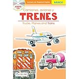  Camions, avions et trains/camiones, aviones y trenes avec CD (édition anglaise et espagnole)