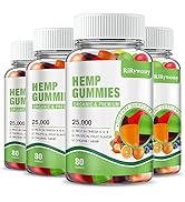 RiRywony Hemp Gummies (4 Pack) 25000X Advanced Extra Strength - Great for Calm &amp; Relaxation Organ...