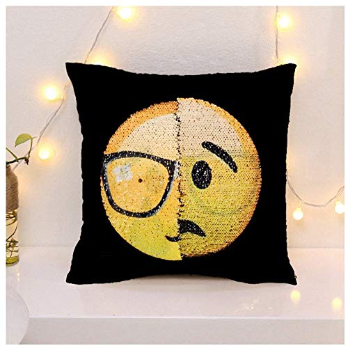 Nvfshreu Fundas De Cojín De Lentejuelas De Sirena