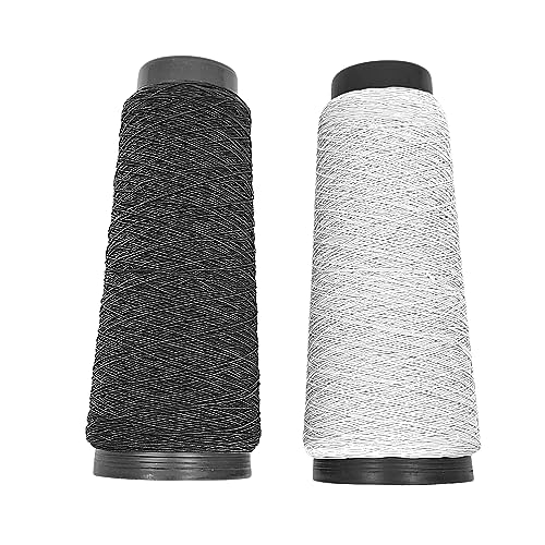 Hilo Elástico para Costura Tex 260 2 Conos Negro 546 yd miniatura 3