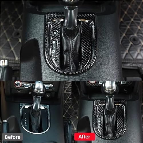 Cache de boîte de vitesses rouge pour Mustang GT LHD 2015-2021 - 4