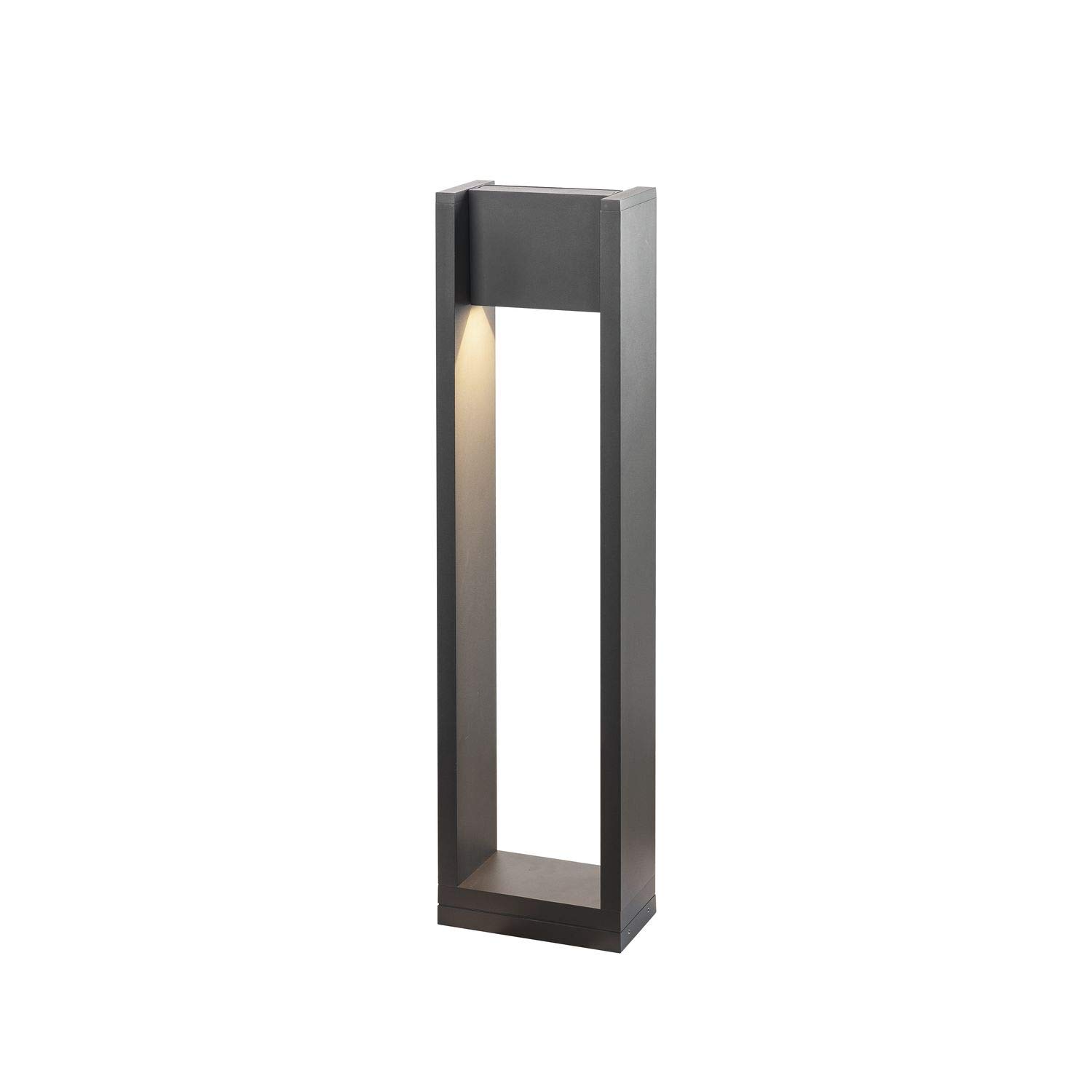 SLV Lampe de sol QUAD POLE/Éclairage LED d'extérieur pour routes, murs, entrées, lampe extérieure de jardin / IP65 3000K 18W 155