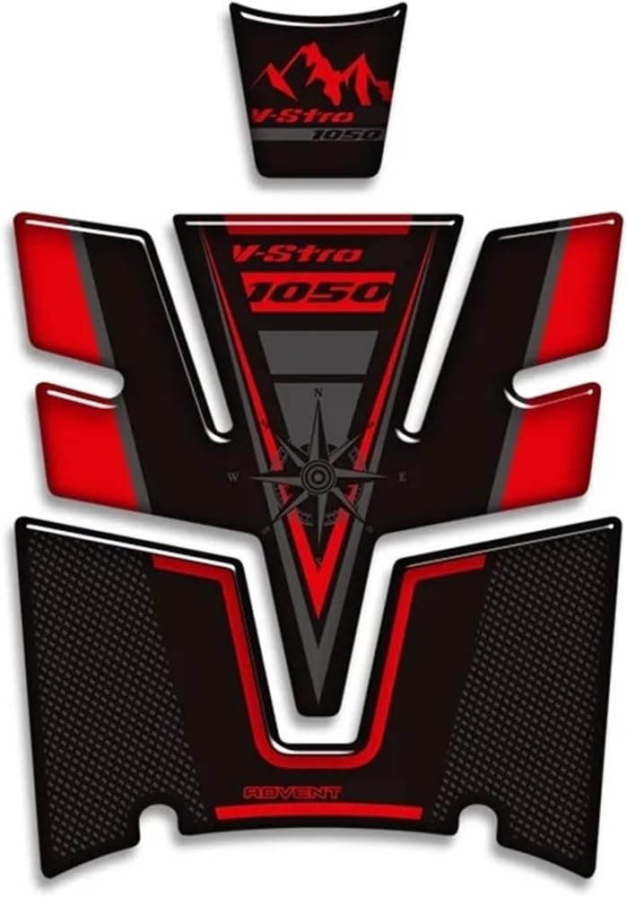 Motorcycle Tank Sticker Tank Pad Protector Stickers Fuel Oil Decals Kit for Suz&uki V-Strom DL1050XT 1050XT DL1050 Adventure Motorcycle.