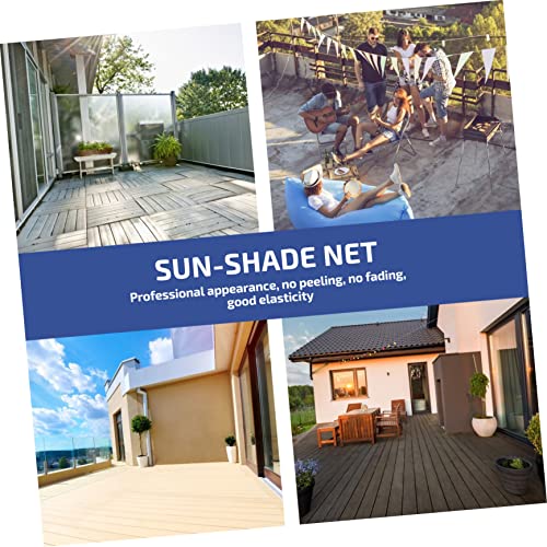 Parasol para balcón de alta densidad protector solar de PE 4